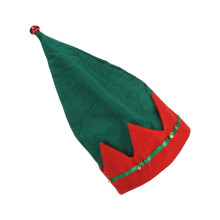 Kerst Mutsen Elf Hoed Kerst Baggy Hoed Slouch-volwassen elf hoed