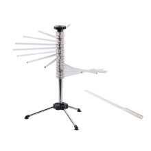 Kitchen Foldable Folding Fan Shelf Pasta Dryer MultiArm With Pasta Drying Stainless Steel Household Tool