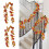 Kunstmatige bladeren Vine 69'' voor bruiloft Thanksgiving-A 3