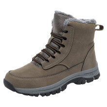 Snow boots Men Thickened Winter boots Casual Snowboot Outdoor boots 45 EU Khaki