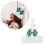 Multifunctionele comfortabele hoed Casual modieuze hoed-Wit 3