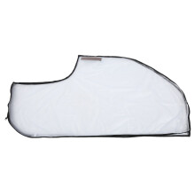 Lightweight Bag Rain Cover Waterproof Accessory for Golf Lovers Plastic Material Easy Access Zipper Closure Foldable Universal Fit Dustproof Sunscreen