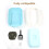 Cats Litter Pans for Older Cats Plastic Small Smooth-Blue M 5