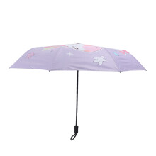 Prenosný detský dáždnik, kompaktný a ľahký so zvýšenou viditeľnosťou, manuálne bezpečnostné prevedenie s rýchloschnúcou látkou,