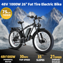 Keteles K800-S 26" 1000W Electric Bike 48V E-Bike
