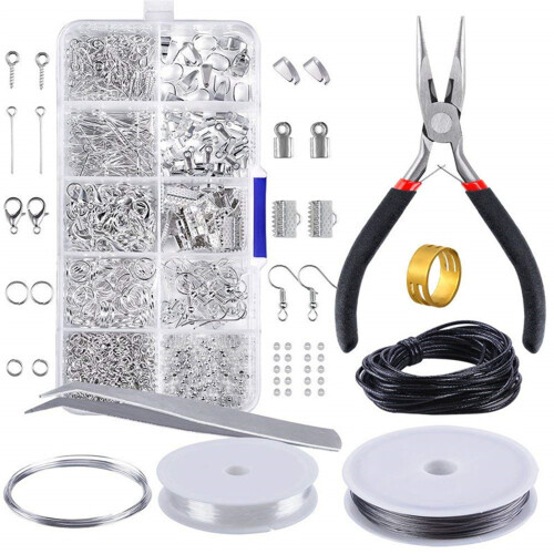 Κιτ εκκίνησης για δημιουργούς κοσμημάτων DIY, Δαχτυλίδια ανοιχτού πηδήματος, 1