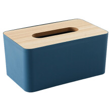 Houten tissueboxhoes, breed toepasbaar in diverse omgevingen, van badkamers tot kantoren, voegt charme toe aan elke ruimte.
