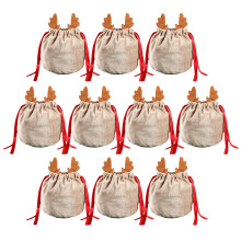 Pochettes cadeaux en velours écologique, pochettes à fond rond avec fermeture à cordon, idéales pour ranger bijoux et bonbons
