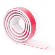 Burlete para puertas para aislamiento contra la intemperie, ahorre dinero y energía con silicona flexible, fácil instalación, adhesivo fuerte para