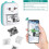 Thermodrucker - 2windeal - Mini Pocket - Bluetooth - 200 dpi - 5 Papierrollen 3