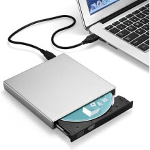 Externer USB 2.0 DVD-R- und CD-RW-Brenner, kompatibel mit Windows 2000/XP/Vista/Windows 7 und allen Versionen von Apple Mac