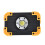 Compact Rechargeable Work Light, High Quality Engineering Plastics LED Portable Flood Light With Adjustable Stand For Versatile Usage 7