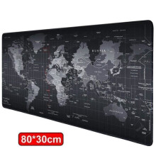 Gaming-Mauspad – XL – 800 x 300 mm – Strapazierfähig – Rutschfest – Schwarz