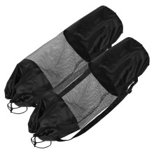 yoga mat storage bag with drawstring Oxford fabric ventilation mesh for portability