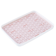 Diseño innovador, escurridor de platos que ahorra espacio, tapete de silicona resistente al calor, fácil de limpiar, multiusos para servir, secar y