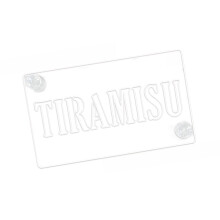 Cake Decorating Stencil Wedding Birthday Tiramisu Letter-type A