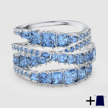 (Sidhfshf-L3, 8) 2026 New Dopamine Zircon Couple Ring Suitable for Rainbow Color Candy Theme Daily Dressing Party Party Party Preferred
