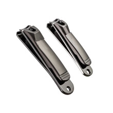 Eclat 2er-Pack Nagelknipser – 2er-Pack Nagelknipser mit Nagelfeile, aus langlebiger Edelstahllegierung 410