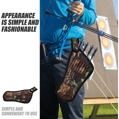 Quiver Purse Baggy Rack Archery Target Accessories for Compound Bows 2