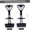 Compound Bow Quiver for 6 Arrows Quick Release ABS Arrow Quiver Black 5