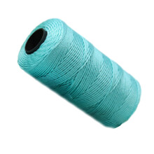 Fil à coudre en Polyester, fil torsadé-26 bleu clair vert
