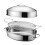 Oval Double Handle Roaster Pan Stainless Steel Steaming-41CM 1