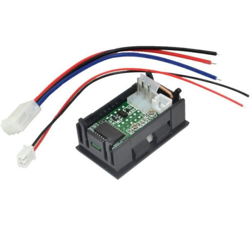 100V DC 10A LED Digitalvoltmeter Amperemeter 2