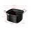 Ergonomic Handle Small Frying Cooker with Oil Filter Rack Iron 3
