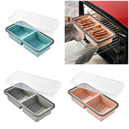 2 Pack Small Silicone Freezers Organizers Silicone-B 2