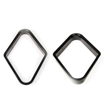 Billard Rack Billard 8 Triangle Rack and 9 Billard Rack for Billard Billard Table Accessories, Black Black Black