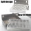 Multipurpose 304 Nonrust Steel Wall Hung Water-12 Inches 5
