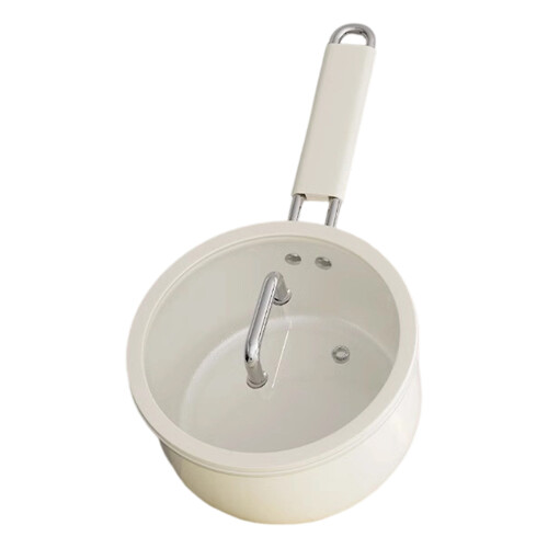 1 Set Enduring Cookware Wrought Iron Uncoated Design Heat-20cm