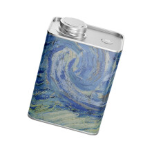 Koffiebonenbus met een capaciteit van 200 g Verdikt blikje-blauw