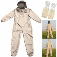 Letouch Imkeranzug mit bienensicheren Schutzhandschuhen XL (geeignet für Körpergrößen von 180-190 cm)