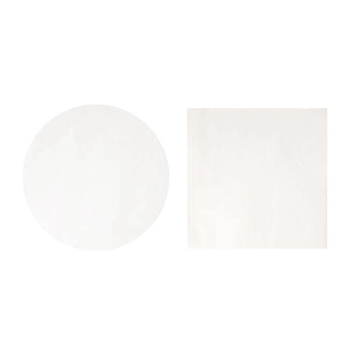 100pcs Round Baking Paper NonStick Double Paper BBQ-Round 10cm 1