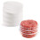 100pcs Round Baking Paper NonStick Double Paper BBQ-Round 10cm 3