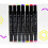 Filzstifte – Touch – 80 Farben – Doppelspitze – Permanent – Deckend 1