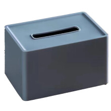 Houder voor gezichtstissues voor gebruik in de badkamer, servettenhouder voor de badkamer, minimalistische Scandinavische stijl, duurzame plastic