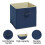 Κουτί αποθήκευσης παιχνιδιών από ύφασμα προστασίας περιβάλλοντος, πτυσσόμενος 3
