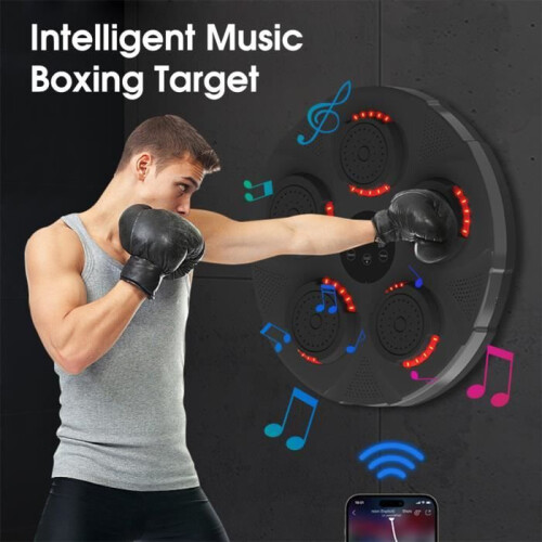 Boxmaschine - MOOHOP - Bluetooth - Polyurethan - Schwarz - Für Erwachsene