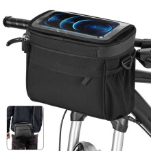 Valkental Lenkertasche – 5 l – Touchscreen – wasserdicht – Schnellverschlussadapter