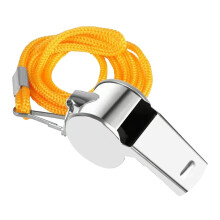 Whistles Sports Louds  Stainless Steel Sports Whistle with Lanyard