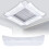 Air conditioner wind deflector, Adjustable air conditioner windshield White4 5516cm 1