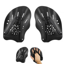 swimming paddles with adjustable straps, suitable for training arm muscles