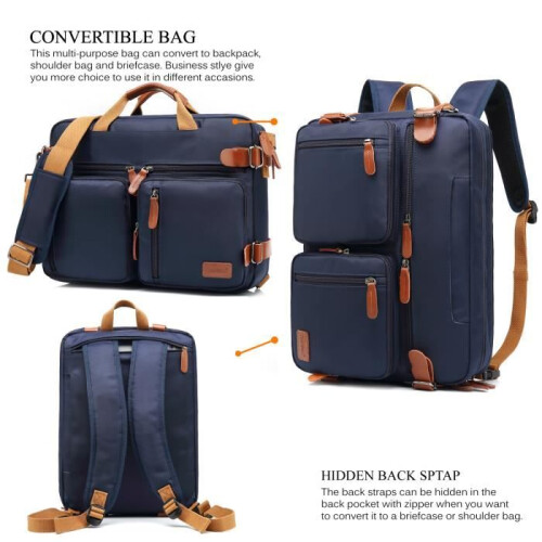 CoolBELL Laptoptasche – Blau – 15,6 Zoll – Nylon 1