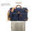CoolBELL Laptoptasche – Blau – 15,6 Zoll – Nylon 3