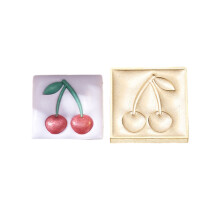 Tête de tampon de cire à motif de fruits, remplacement pour-H