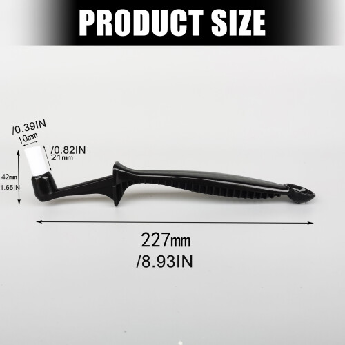 Multipurpose Cleaning Brush With Comfortable Grip For-Black 2