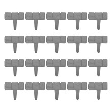 5/10/20 pièces maison jardin bordure bordure en- 20 pièces