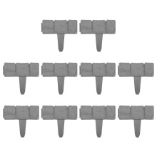 Bordure de jardin en plastique, 5/10/20 pièces,-10 pièces